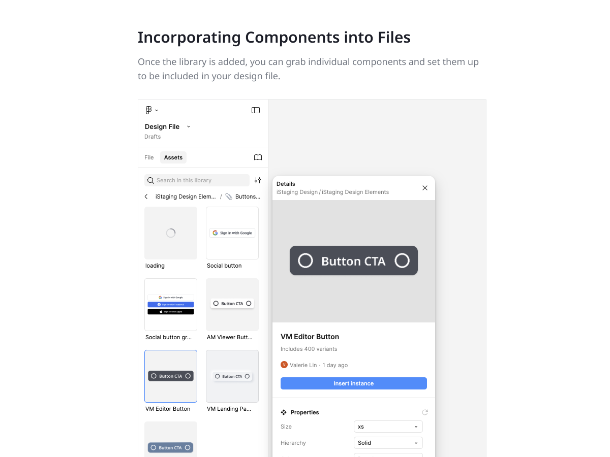 Before: fragmented components