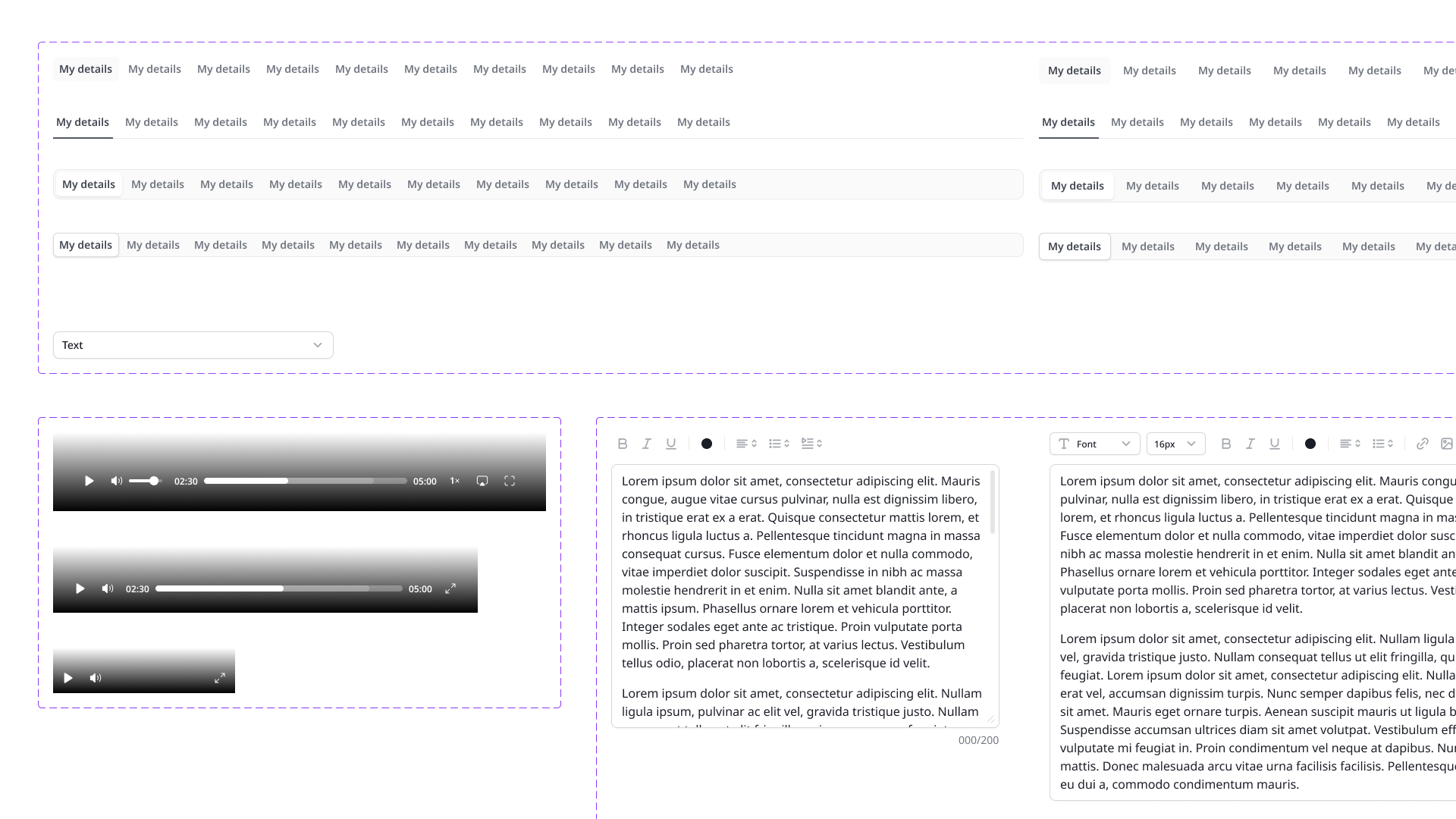 Design system overview