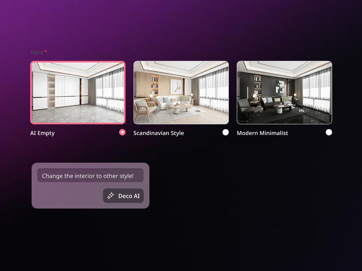 Deco AI — decision 3 detail