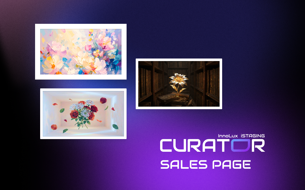CURATOR sales page