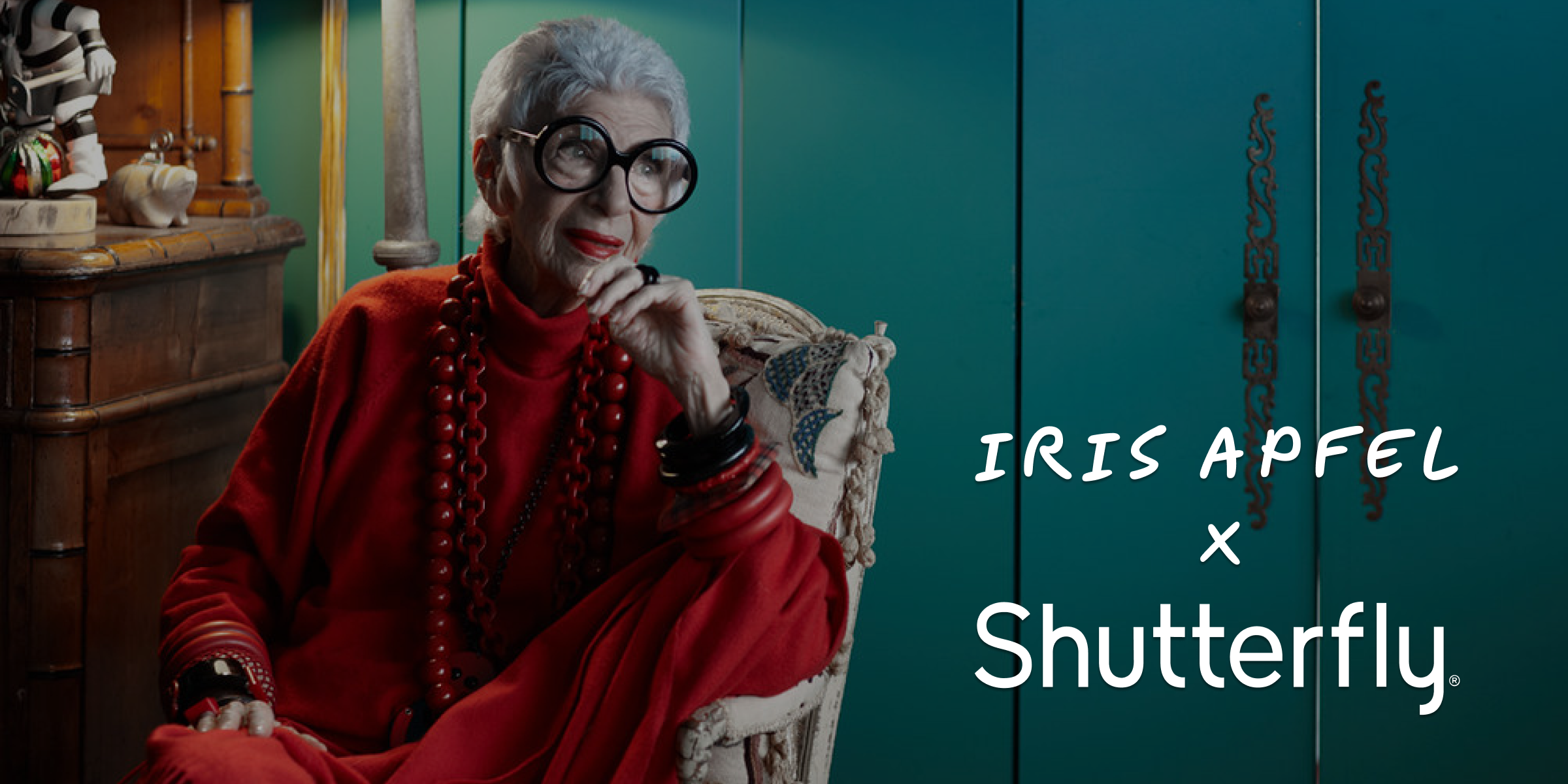 Iris Apfel holiday NFT collection