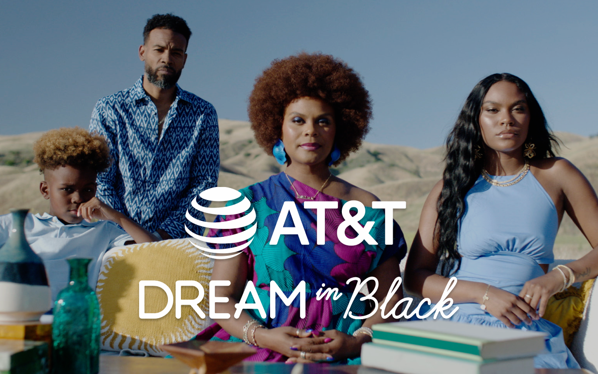AT&T Dream in Black — Anthem Microsite & UGC Platform