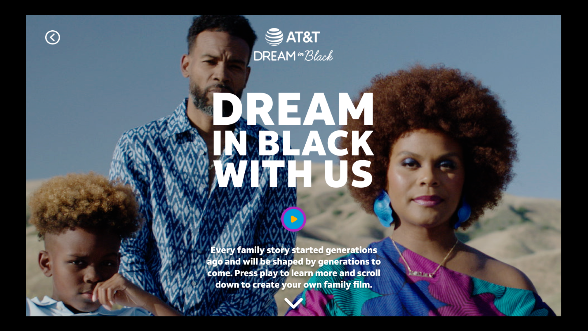 AT&T Dream in Black — showcase a