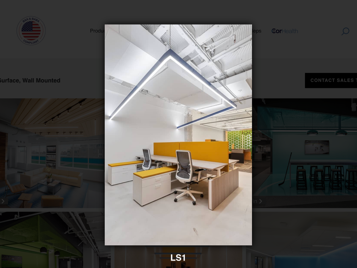 Coronet LED — decision 1 detail