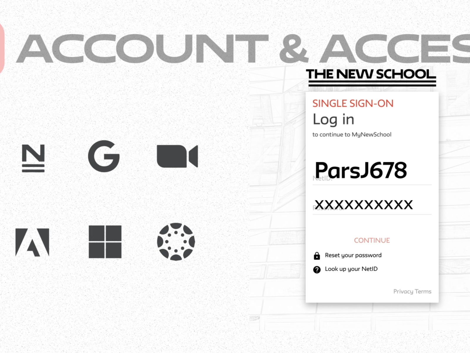 Parsons — Account & Access