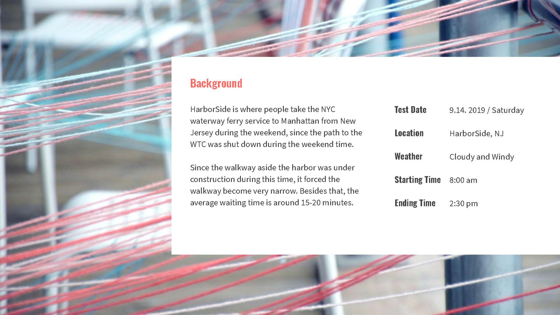 Weaving Line — Background